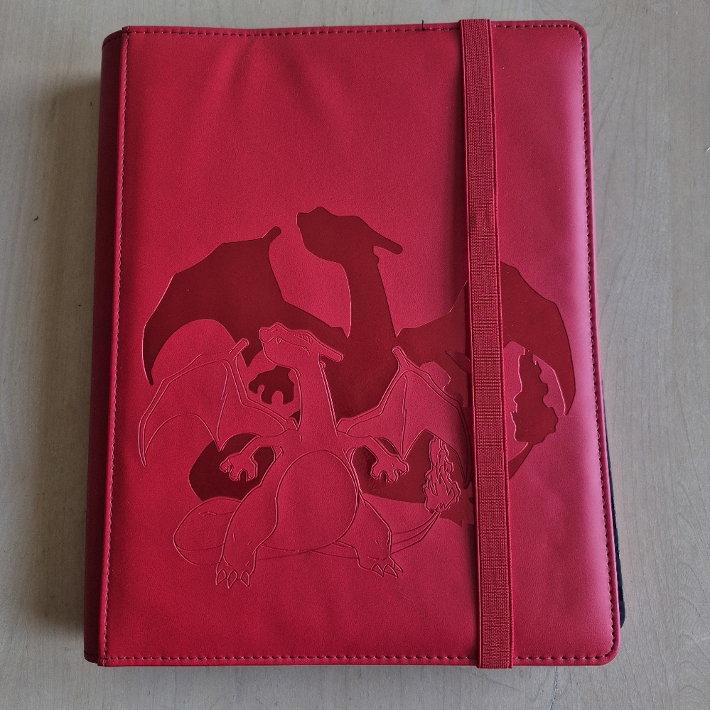 Red Charizard Ultra Pro Pokemon Card Binder